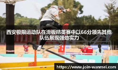 西安极限运动队在滑板精英赛中以66分领先其他队伍展现强劲实力